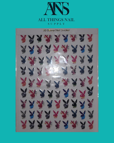 Naughty Bunny Nail Stickers