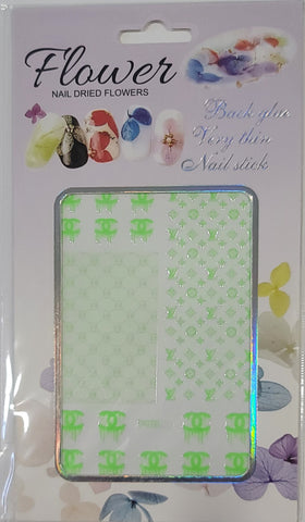 Luxury Sticker Mix-Lime Green