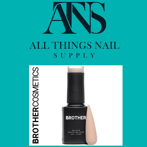 008 Pale Cream Gel Polish by Brother Cosmetics