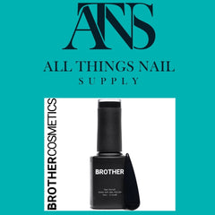 017 Ultra Black Gel Polish by Brother Cosmetics