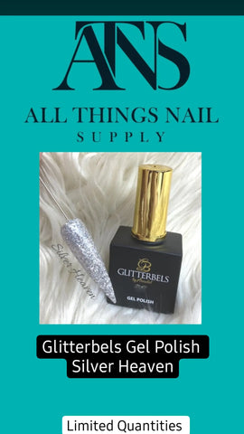 Silver Heaven Gel Polish by Glitterbels