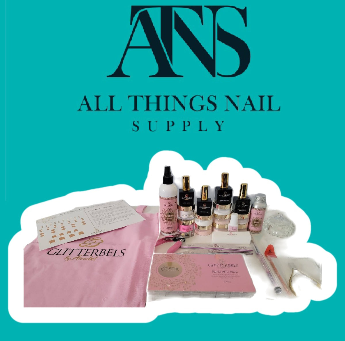 Complete Acrylic Kit by Glitterbels – All Things Nail Supply