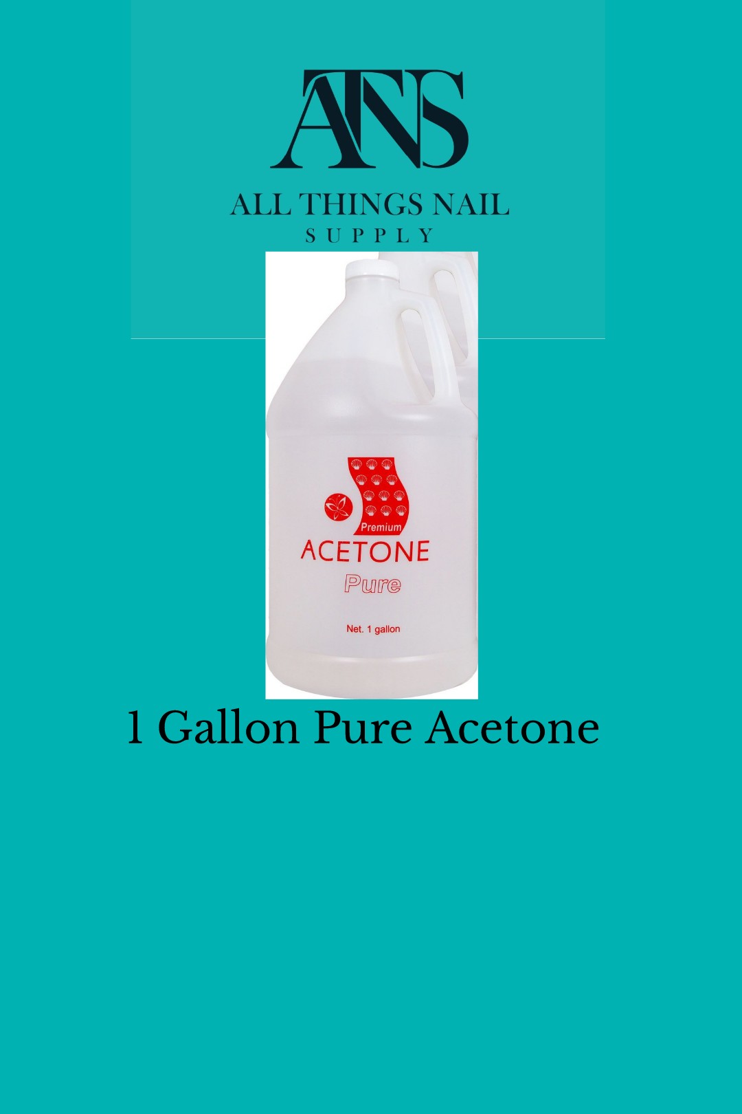 Acetone 100% Pure_ 1 Gallon  Nail Supply, MD gel, Lavel, Diamond Mix, St  Lu Liquid, Master Gel