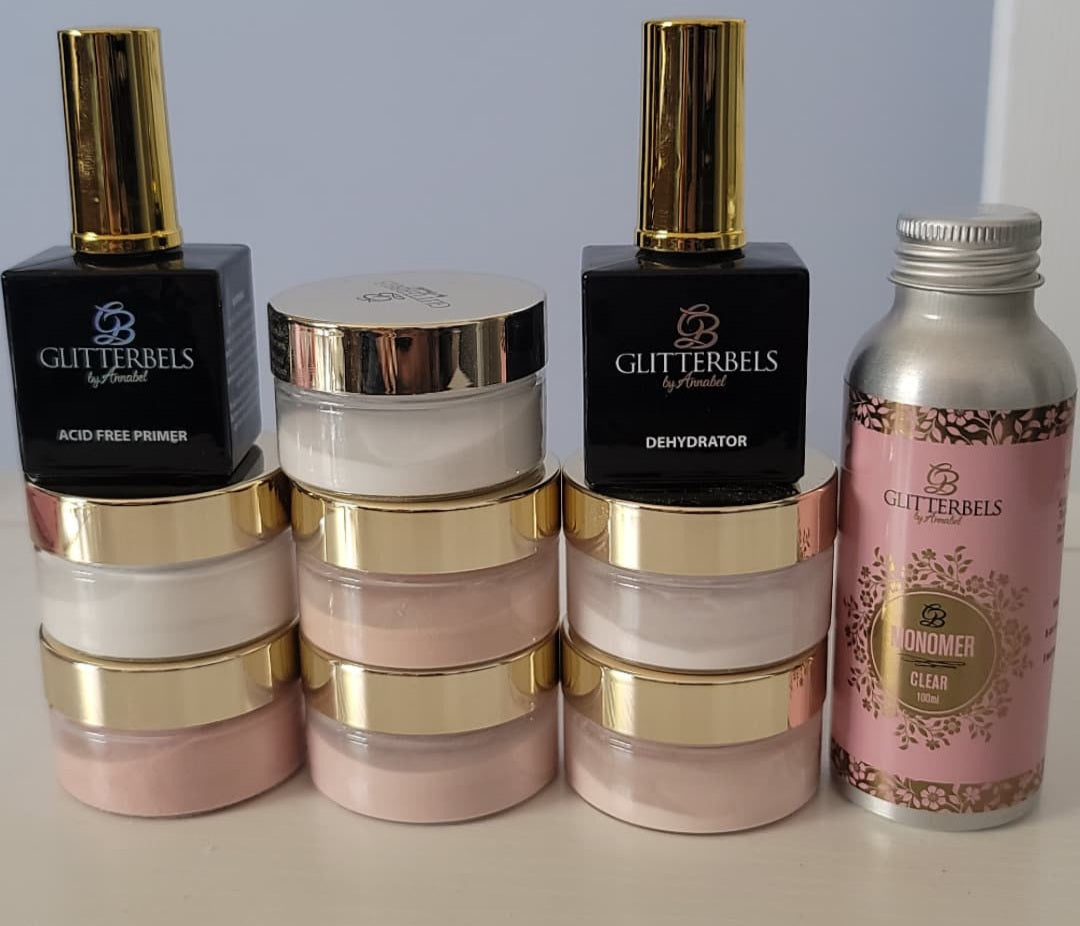 Acrylic Starter Kit by Glitterbels All Things Nail Supply